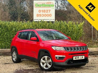 Red Used 2019 Jeep Compass Longitude SUV | £8,799 (Fair price)