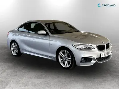 Usado BMW 220 M Sport 184 CV (135 kW) 2017 Plateado Coupe
