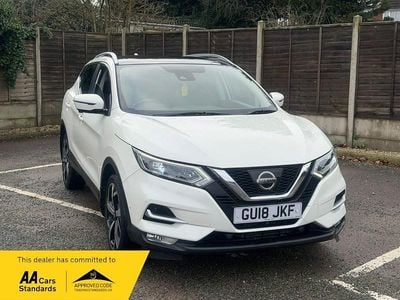 Used Nissan Qashqai Tekna 2018 White SUV