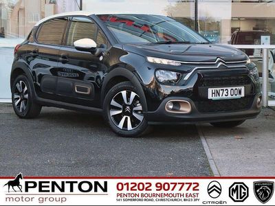 Black Used 2023 Citroën C3 PureTech Hatchback | £12,490 (Fair price)