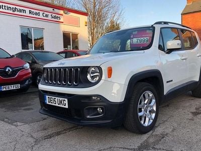 White Used 2015 Jeep Renegade Longitude SUV | £7,999 (Fair price)