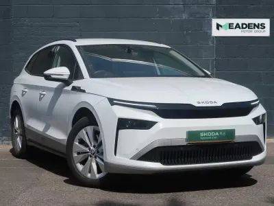 Used Skoda Enyaq iV SE L 150 kW (204 HP) 2025 Moon white metallic SUV