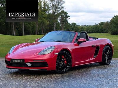 Used Porsche 718 Boxster 2018 Red Cabriolet