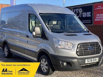 Silver Used 2018 Ford Transit Van | £9,990 (Good price)