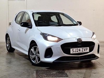 Used Mazda 2 Exclusive-Line 116 HP (85 kW) 2024 White Hatchback