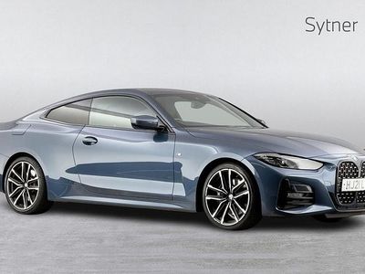 Used BMW 420 M Sport 190 HP (139 kW) 2021 Arctic race blue metallic  Coupe