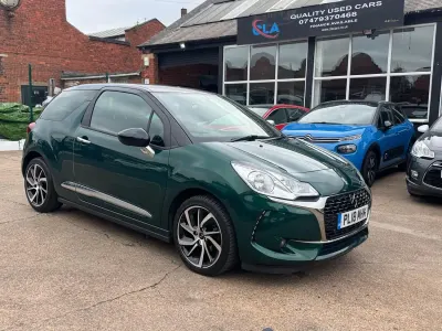 Used DS Automobiles DS3 Connected Chic 2018 Green Hatchback