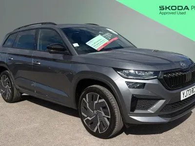 Used Skoda Kodiaq vRS 245 HP (180 kW) 2024 Grey SUV