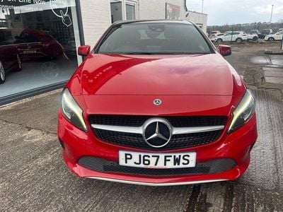 Used Mercedes A180 Premium Plus 2017 Red Hatchback
