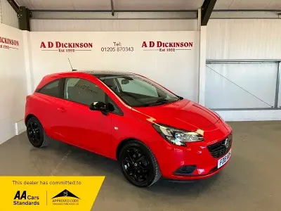 Begagnad Vauxhall Corsa 2019 Röd Halvkombi