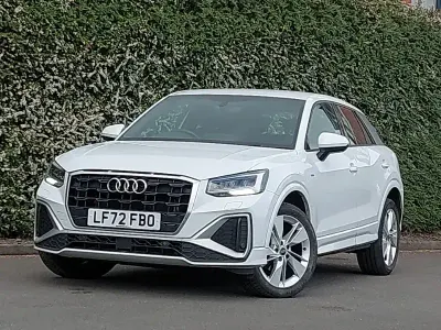 Second-hand Audi Q2 S-Line 150 CP (110 kW) 2022 Alb SUV