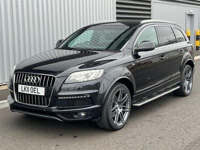 Begagnad Audi Q7 S-Line 340 HK (250 kW) 2011 Svart SUV