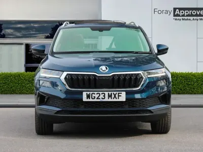 Used Skoda Karoq SE L 150 HP (110 kW) 2023 Blue SUV