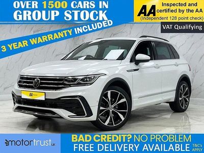 White Used 2021 VW Tiguan R-line SUV | £23,000 (Fair price)