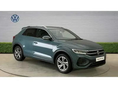 Used VW T-Roc R-line 150 HP (110 kW) 2023 Blue SUV