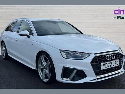 Used Audi A4 S-Line 204 HP (150 kW) 2022 White Estate