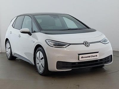 Used VW ID.3 Pro Performance 150 kW (204 HP) 2021 White Hatchback