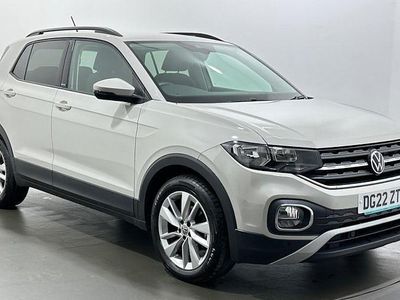Usado VW T-Cross Active 110 HP (80 kW) 2021 Cinzento SUV