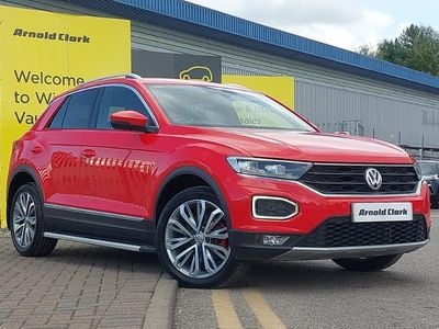 Red Used 2018 VW T-Roc SEL SUV | £15,298 (Fair price)