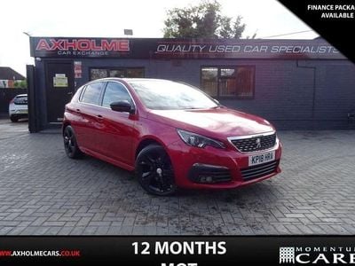 Red Used 2018 Peugeot 308 GT-line Hatchback | £6,995 (Fair price)