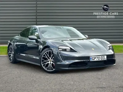 Used Porsche Taycan Performance Package 389 kW (530 HP) 2021 Grey Sedan