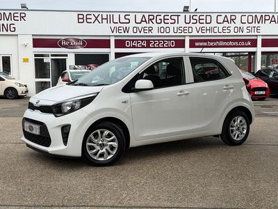 Used Kia Picanto 66 HP (48 kW) 2019 White Hatchback