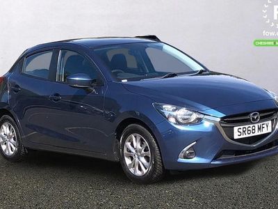 Begagnad Mazda 2 75 HK (55 kW) 2019 Blå Halvkombi