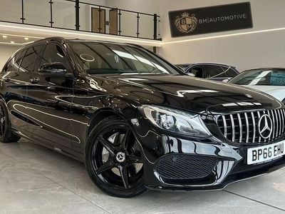 Black Used 2016 Mercedes C250 AMG Line Premium Plus Estate | £10,995 (A bit pricey)
