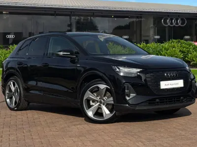 Used Audi Q4 e-tron Black Edition 210 kW (286 HP) 2025 Black SUV