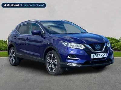 Used Nissan Qashqai N-Connecta 110 HP (80 kW) 2017 Blue SUV