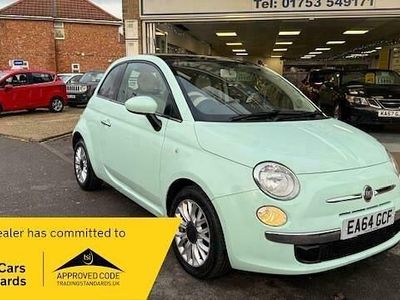 Smooth mint Used 2014 Fiat 500 Lounge Hatchback | £4,495 (Good price)