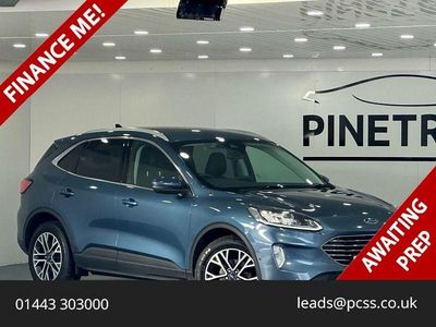 Used Ford Kuga Titanium 150 HP (110 kW) 2020 Blue SUV