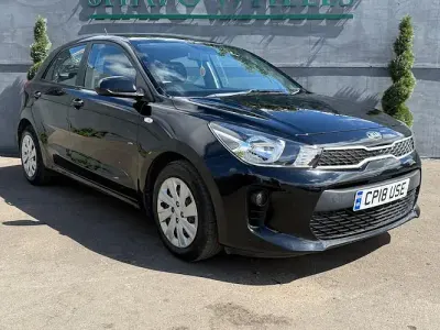 Used Kia Rio 84 HP (61 kW) 2018 Black Hatchback
