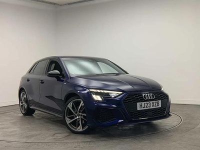 Used Audi A3 Comfort 150 HP (110 kW) 2023 Blue Sedan