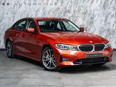 Used BMW 330e Sport Line 292 HP (214 kW) 2019 Orange Sedan