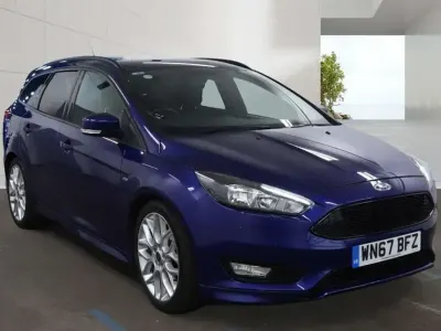 Used Ford Focus ST-Line 2017 Blue Estate