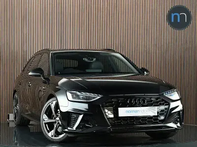 Used Audi A4 Black Edition 150 HP (110 kW) 2023 Black Estate