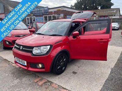 Red Used 2018 Suzuki Ignis SZ-T Hatchback | £6,499 (Fair price)