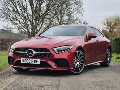 Red Used 2020 Mercedes CLS400 AMG line Sedan | £28,950 (Fair price)