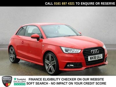 Used Audi A1 Black Edition 150 HP (110 kW) 2018 Red Hatchback