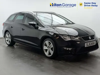 Begagnad Seat Leon FR Sport 184 HK (135 kW) 2016 Svart Kombi