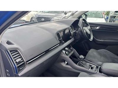 Used Skoda Karoq SE L 150 HP (110 kW) 2021 Blue SUV