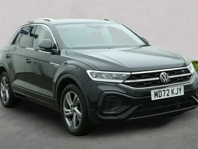 Used VW T-Roc R-line 150 HP (110 kW) 2022 Black SUV