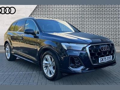 Used Audi Q7 S-Line 231 HP (169 kW) 2025 Blue SUV