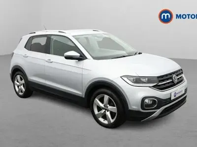 Used VW T-Cross SEL 110 HP (80 kW) 2021 Silver SUV
