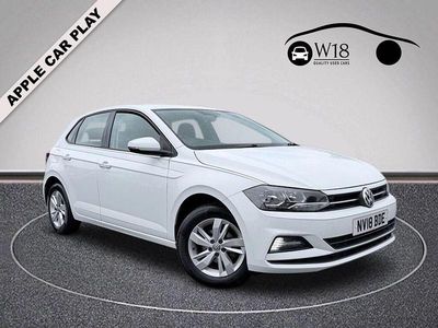 Used VW Polo SE 95 HP (69 kW) 2018 White Hatchback