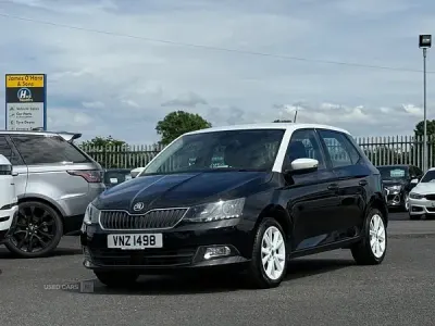 Used Skoda Fabia SE L 2015 Black Hatchback