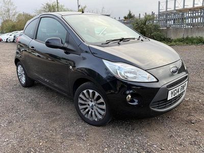 Used Ford Ka Zetec 69 HP (50 kW) 2015 Black Hatchback