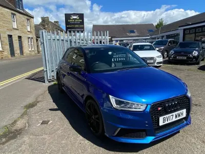 Used Audi S1 231 HP (169 kW) 2017 Blue Hatchback