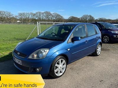 Used Ford Fiesta Zetec 2007 Blue Hatchback